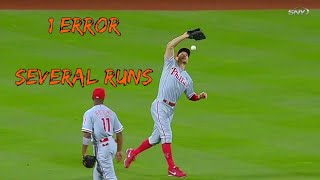 1 Error 2+ Runs