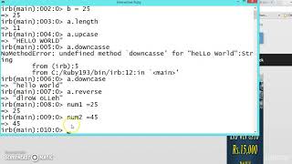 132 Learn python and ruby programming:- string method
