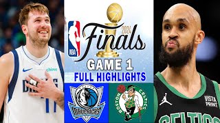 Dallas Mavericks vs Boston Celtics NBA Finals Game 1 Highlights | Jun 04, 2024 | 2024 NBA Finals