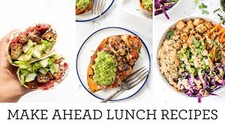 MEAL PREP LUNCH & DINNER RECIPES | Easy Make Ahead Meals
