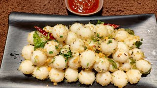 Easy Breakfast | Rice flour Balls Recipe | Rail Palaharam | Goli Idli Recipe