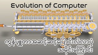 Evolution of Computer ကွန်ပျူတာ အဆင့်ဆင့်ပြောင်းလဲခဲ့ပုံ သမိုင်းကြောင်း