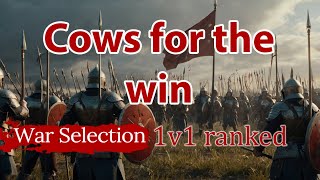 War Selection - 1v1 ranked ladder - Marm vs PamRam live commentery