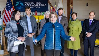 Massachusetts Governor Maura Healey Visits WHOI