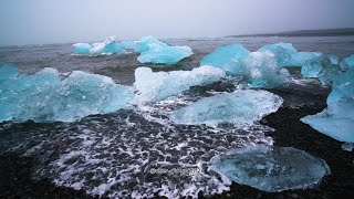 💎冰島奇幻冰之旅:鑽石海灘、傑古沙龍冰河湖、霧冰川潟湖 (1小時7分絕美風景)💎Magical Iceland Ice Adventure(1 Hour 7 Min Stunning Scenery)