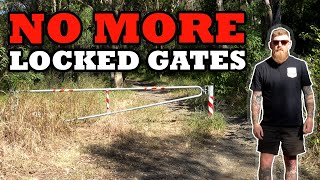 NO MORE locked GATES in National Parks!