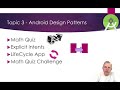 Android App Development Course Outline