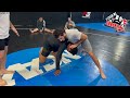 teaching basic wrestling for bjj single finish