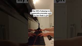 Day 225 of playing La Campanella #piano