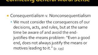 Ethics: Chapter 8a -- Basic Assumptions