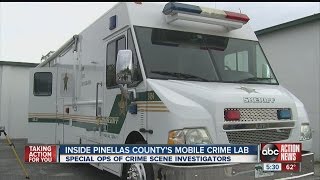 Inside Pinellas County's mobile crime lab