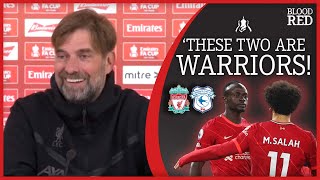 'These Two Are WARRIORS!' - Klopp on Salah & Mane's Liverpool Return | Press Conference vs Cardiff
