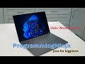 FirstProgram in JAVA | Hello World Program on Intellij