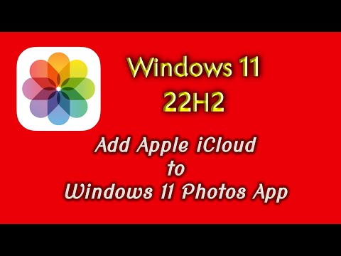 How to connect Apple iCloud to Windows 11 Photos app