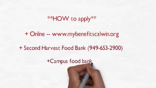 CalFresh - Monthly food support