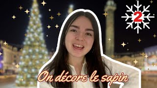 ACHAT DES CADEAUX DE NOËL +  DÉCORATION DU SAPIN ! VLOGMAS 2 🎄