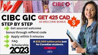 GIC CIBC CANADA STEP BY STEP PROCESS | ENGLISH | how to create CIBC GIC | how to apply | open GIC