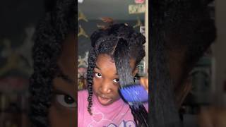 TikTok Viral Unbrush Review #naturalhair #unbrush #type4hair