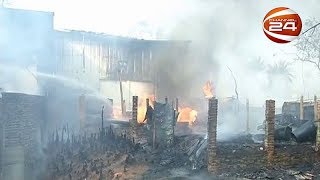 ফৌজদারহাটে আগুনে পুড়লো তেলের ডিপো