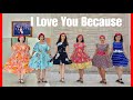 I Love You Because Line Dance (demo & count)