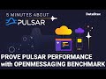 5 Minutes About Pulsar | Proving Pulsar Performance with OpenMessaging Benchmark