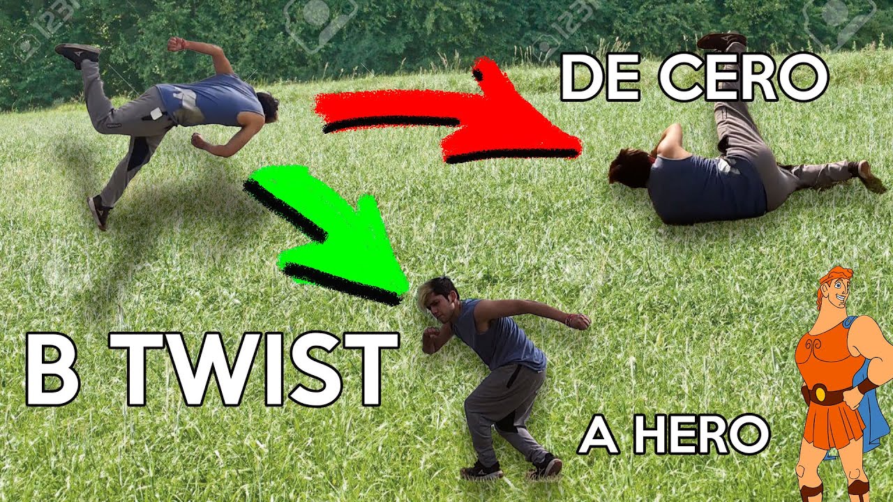 Aprende B Twist Desde Cero | Tutorial | + B Kick | Parkour Tricks - YouTube