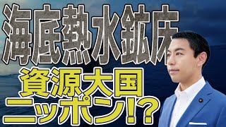 レアアース、レアメタル、国産資源の宝庫！？海底熱水鉱床とは一体何なのか。