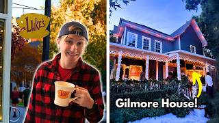 We went to the REAL Stars Hollow from Gilmore Girls! Warner Brothers Studio