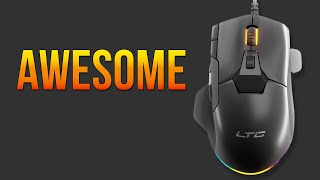 LTC GM41 Gaming Mouse: Budget-Friendly BEAST with Programmable Buttons and Finger Rests