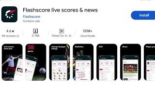 How To Install Flashscore Live Scores \u0026 News App's | How To Download Flashscore Live Scores \u0026 News