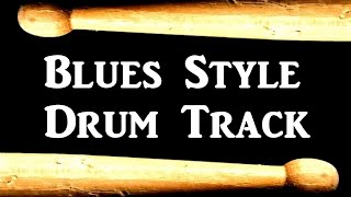 Plain Slow Blues Rock Drum Beat - 80 BPM, Drum Tracks for Bass Guitar Backing Track 🥁85