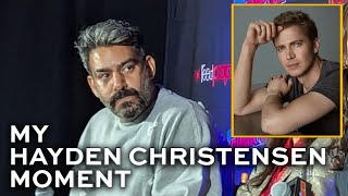 Rahul Kohli lost it when he had to watch himself with Hayden Christensen