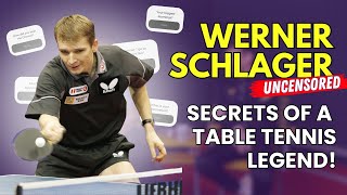 WERNER SCHLAGER shares all his SECRETS 🤯 Inside the Mind of a World Champion! 🏆🏓