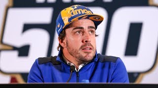 Press Conference | Fernando Alonso, Gil de Ferran Discuss Being Bumped from 2019 Indy 500