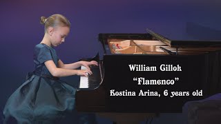 “Flamenco” | music by William Gillok | Kostina Arina, 6 years old