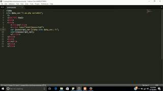 embedded php in html and javascript | learn php step by step