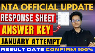 ✅ JEE Main 2025: Match Answer Key \u0026 Response Sheet ,  JEE 2025 Tip!!