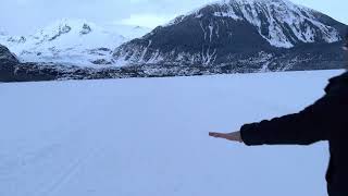 Nordic Ski Loop on Mendenhall Lake [Juneau, Alaska]