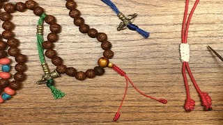 Tying a Sliding Mala Knot