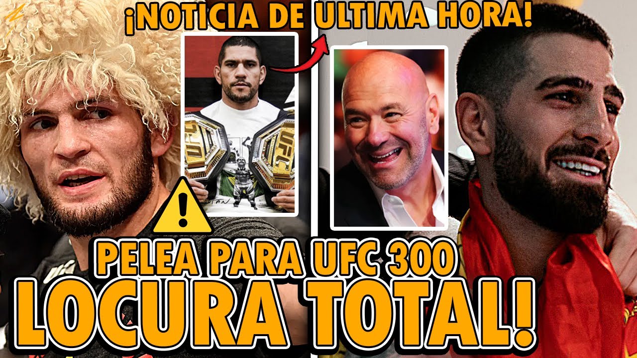 EL REGRESO De KHABIB A La UFC | PELEA De PEREIRA PARA UFC 300 | ILIA ...