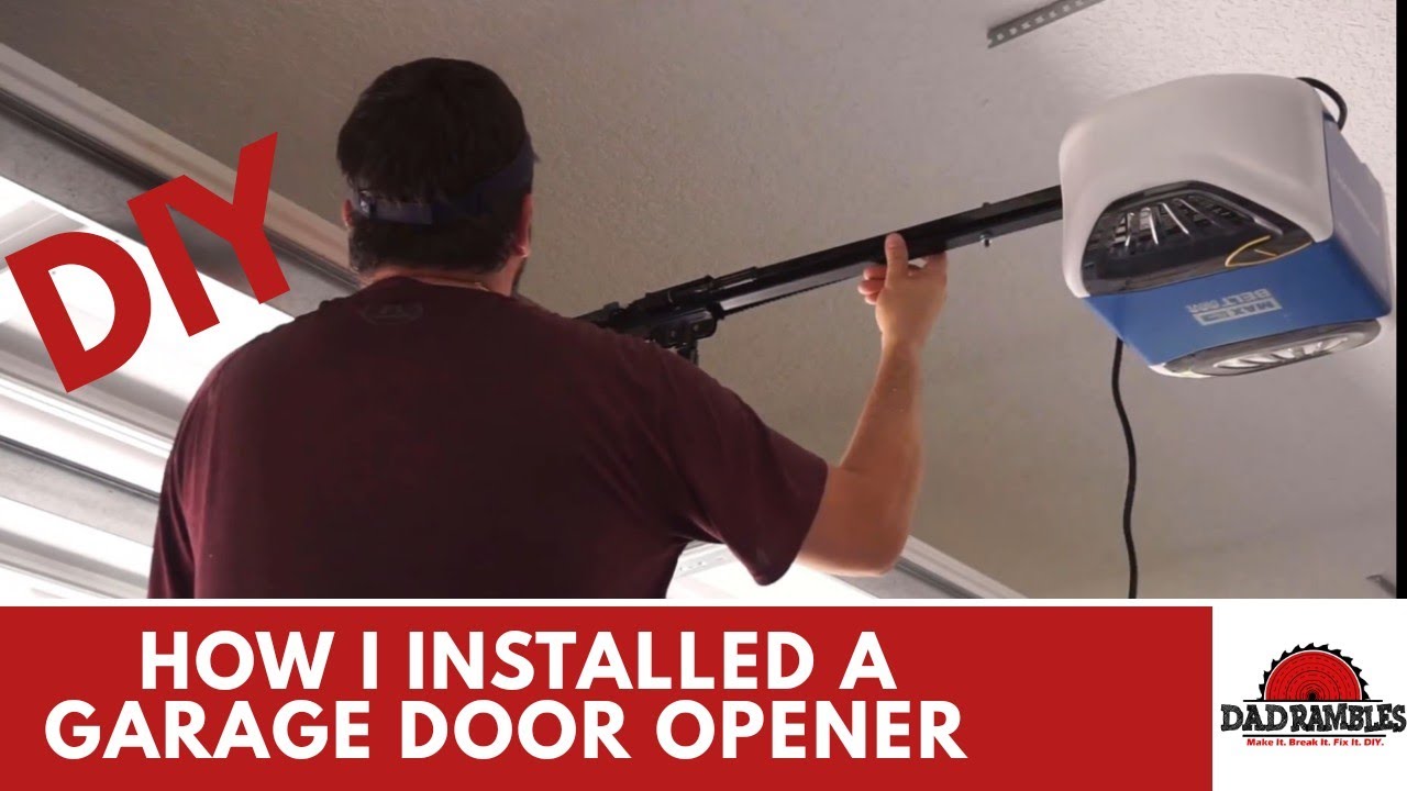 Chamberlain Security Bundle | Garage Door Opener Installation - YouTube