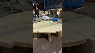 Light Blue Travertine Rio Coffee Table