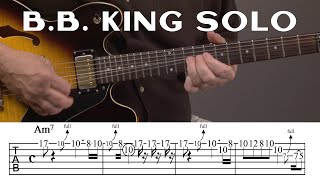 B. B. King Guitar Solo Lesson