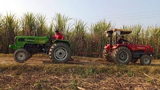 Mahindra Turbo 595 vs Indo farm 3055DI tractar tochan