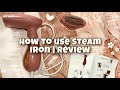 How To Use Steam Iron | Review