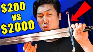 $200 VS $2000 Longsword - Mindblowing Difference!
