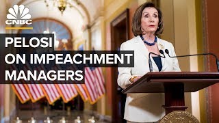 Nancy Pelosi announces impeachment managers in Senate trial – 1/15/2020