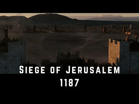 Who took the Holy Land in 1187?