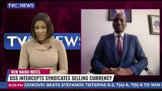 Paul Alaje  Speaks on DSS Intercepts Syndicates Allegedly Selling New Currency Notes