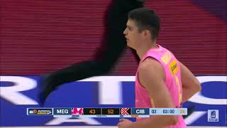 Triple by Danko Branković (Mega MIS - Cibona, 23.10.2022)